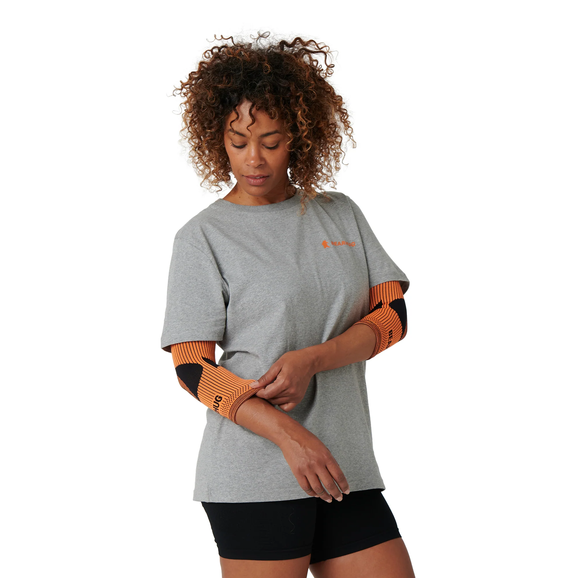 Pair of Elbow Compression Support Sleeves For Tennis Elbow Recovery - Image 4