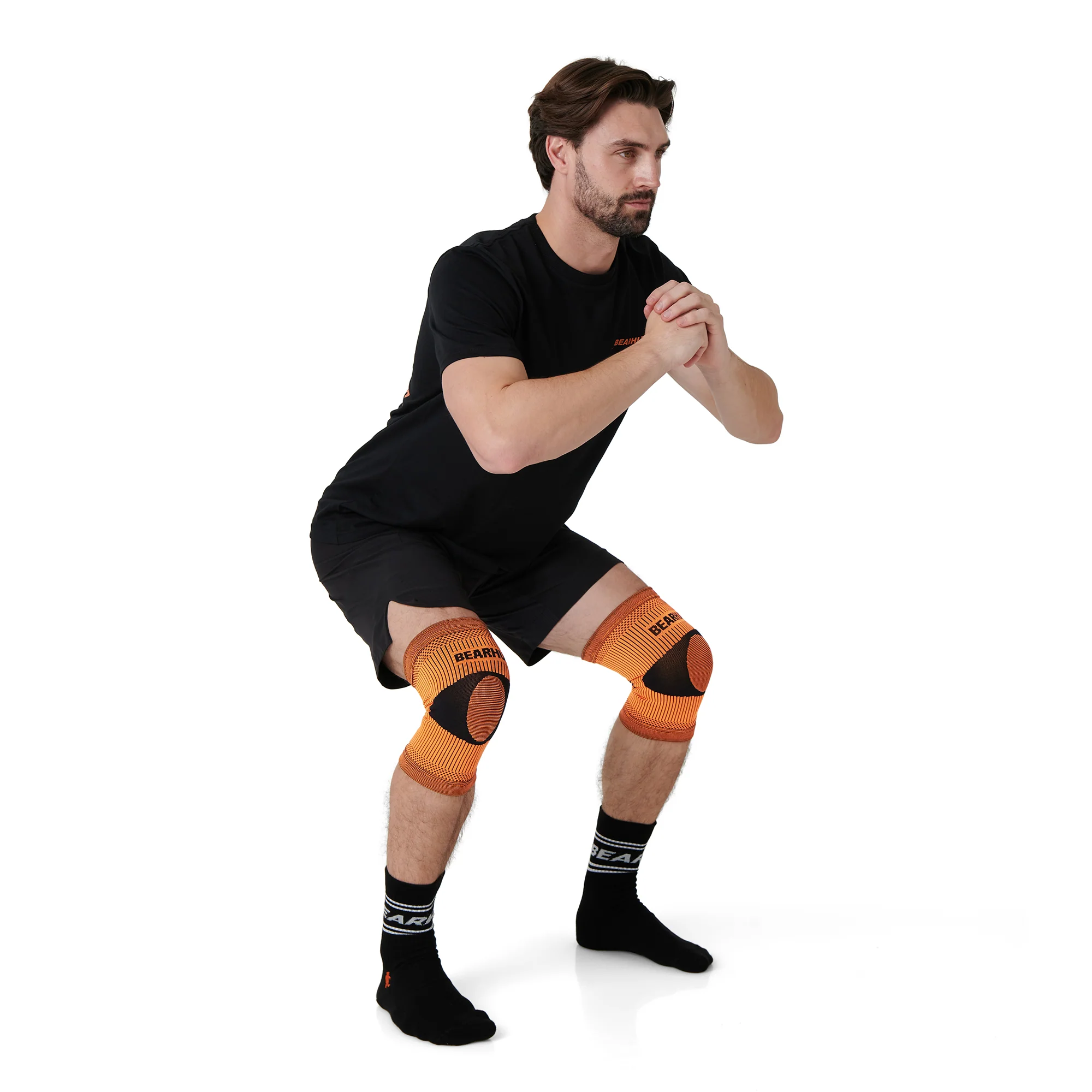 Pair of Knee Compression Support Sleeves For Arthritic Pain Relief & Recovery - Image 5
