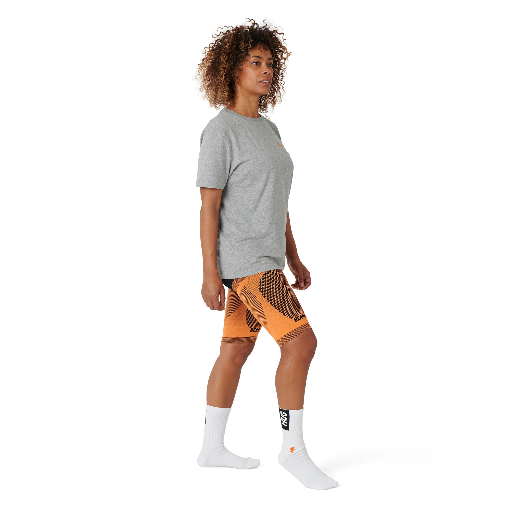 Pair of Thigh Compression Support Sleeves For Hamstring & Leg Pain Recovery - Image 4